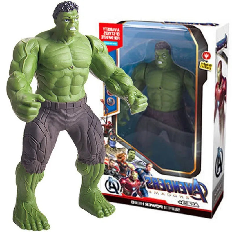 Children Toys Marvel Anime Figures Spiderman Hulk