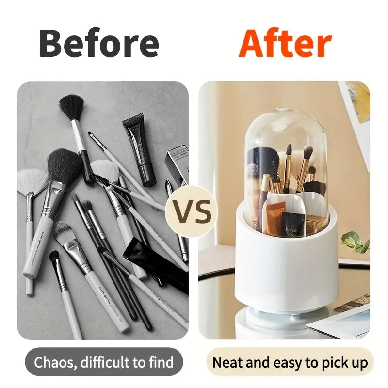 360° Rotating Makeup Organizer