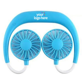 Sports Fan | USB Neck band Fan | Rechargeable Portable Wearable Fan